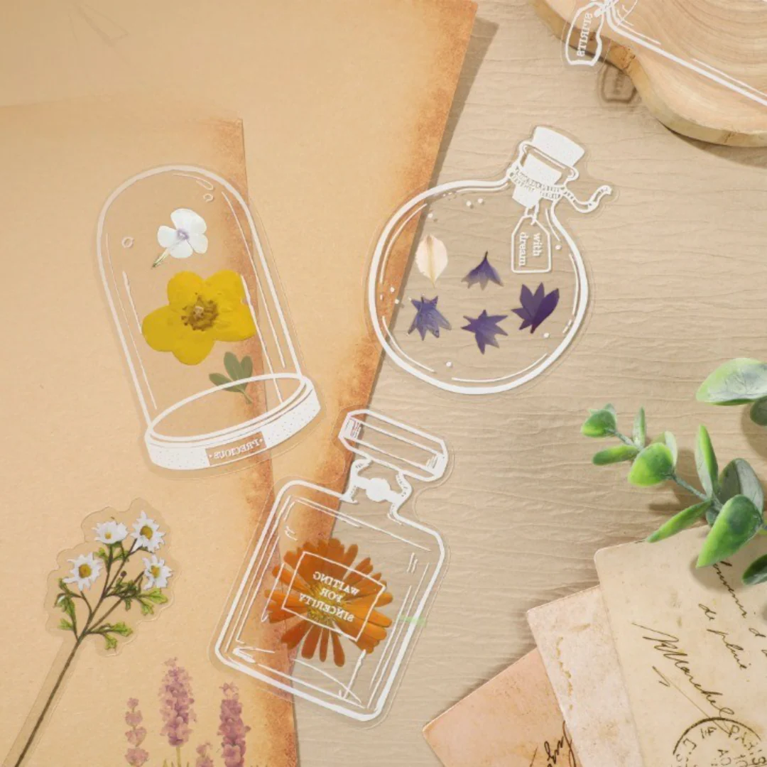 DIY Transparent Natural Floral Bookmarks - Image 5