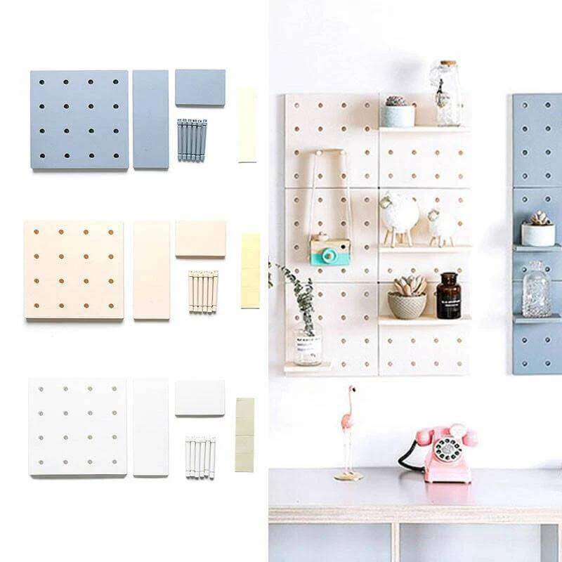 DIY Wall-Mounted Hanging Board Shelf - Image 2