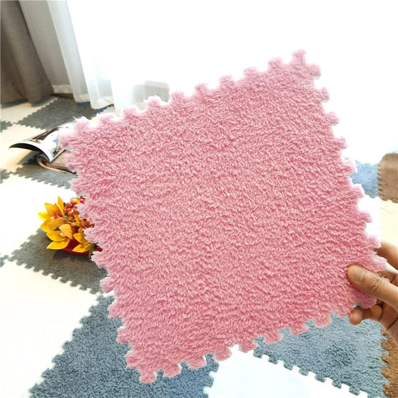 DIY Winter Plush Puzzle Mat - Image 10