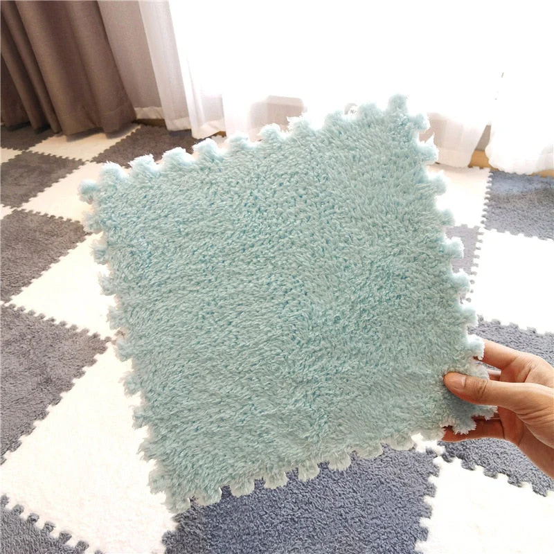 DIY Winter Plush Puzzle Mat - Image 14