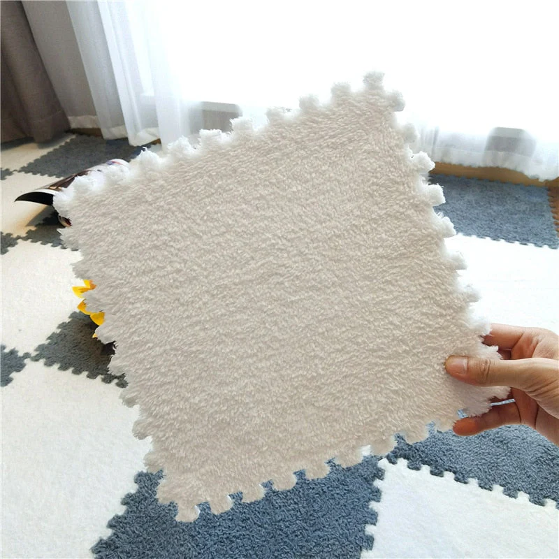 DIY Winter Plush Puzzle Mat - Image 15