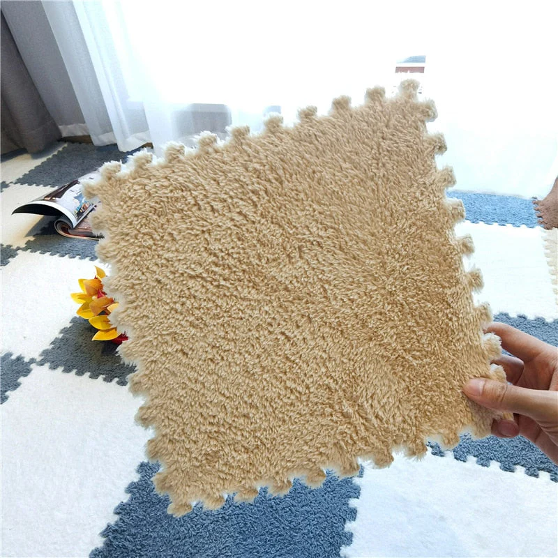 DIY Winter Plush Puzzle Mat - Image 20