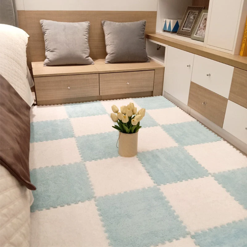 DIY Winter Plush Puzzle Mat - Image 4