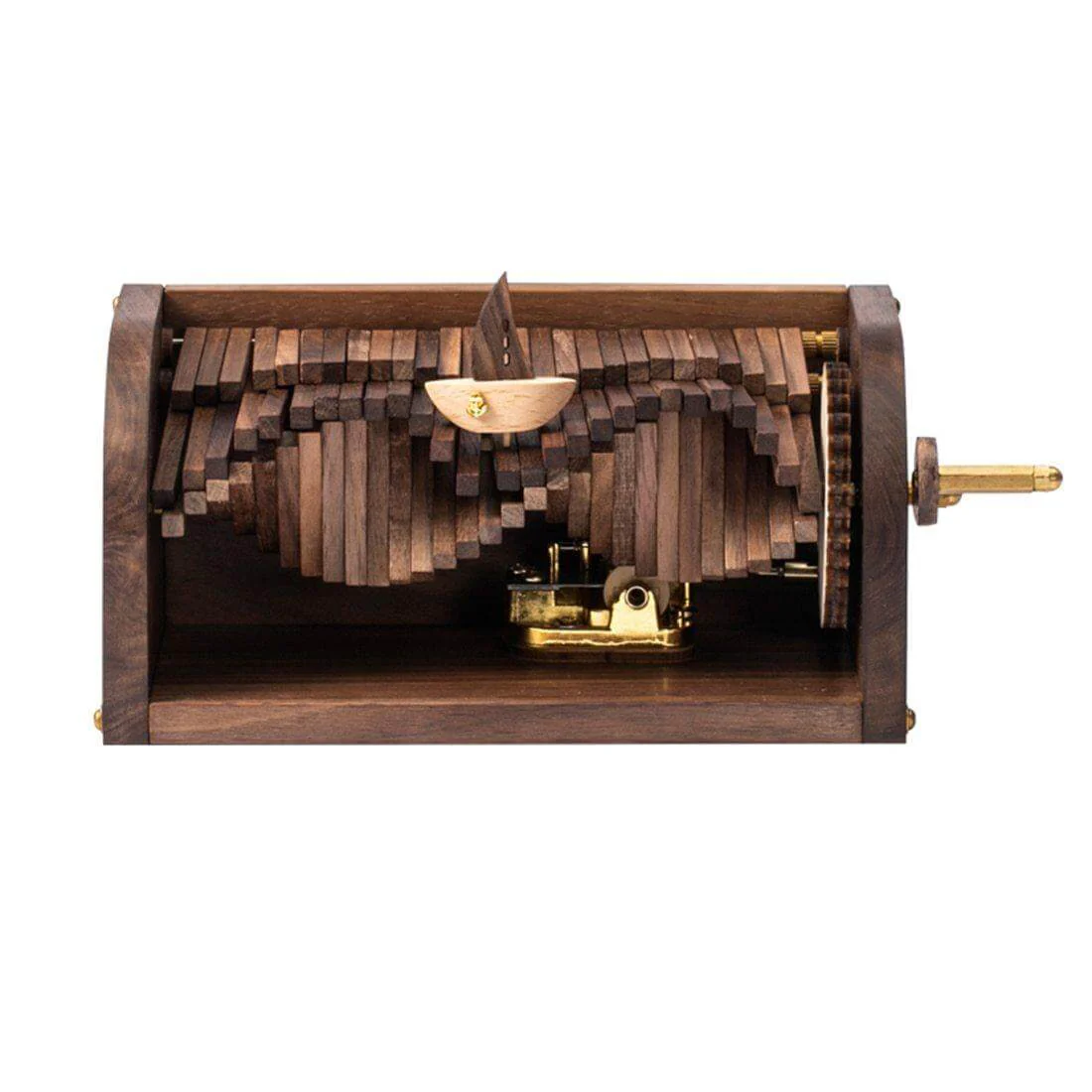 DIY Wooden Puzzle Model Music Box Kit - Image 6