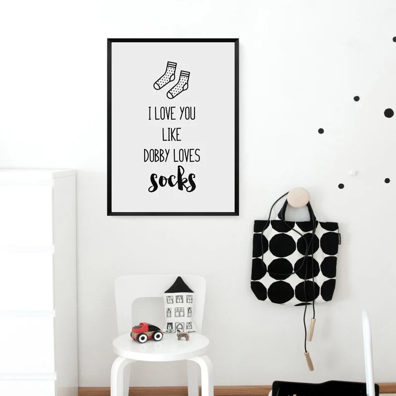 Dobby Cute Quotes Poster - Image 3
