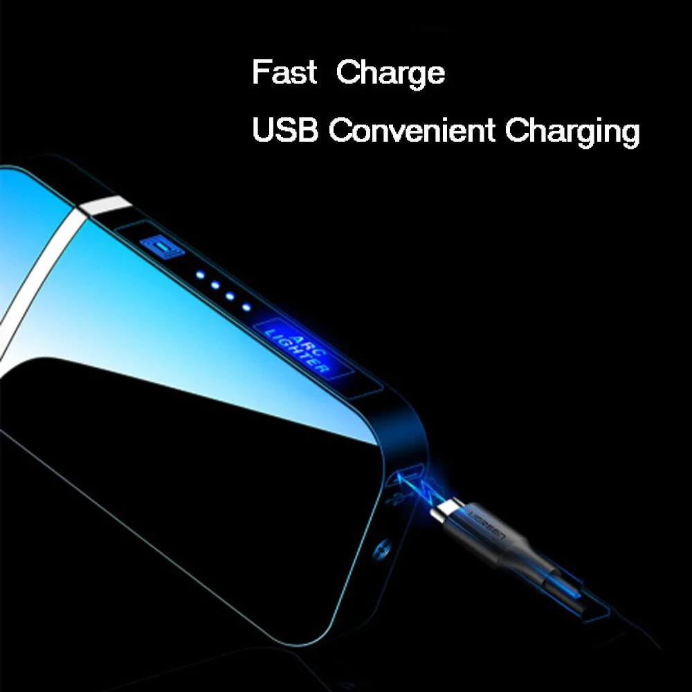 Double Arc Electronic Rechargeable Windproof Lighters - Image 4