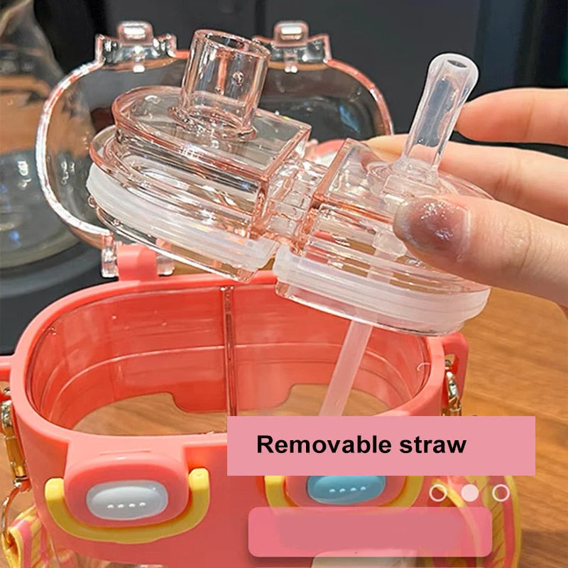 Double-Bin Drink More Kids Water Bottle - Image 6