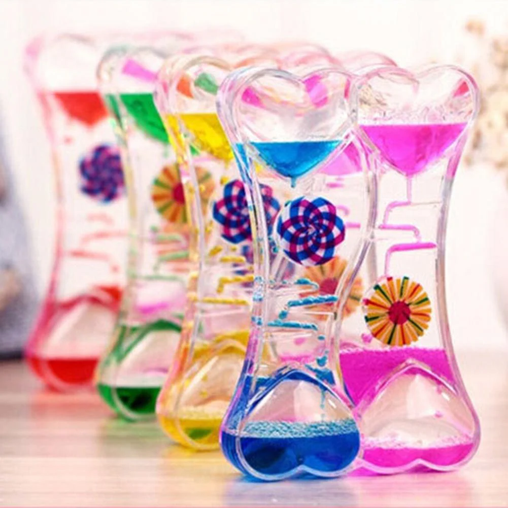 Double Floating Hearts Hourglass - Image 10
