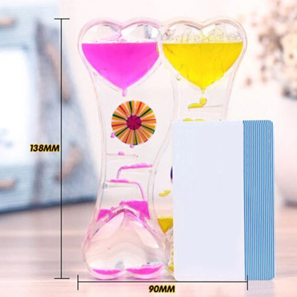 Double Floating Hearts Hourglass - Image 11