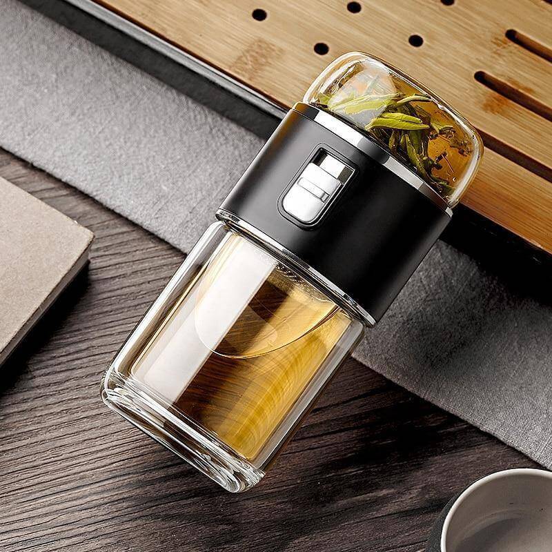 Double Glass Portable Eco-Friendly Tea Infuser - Image 3