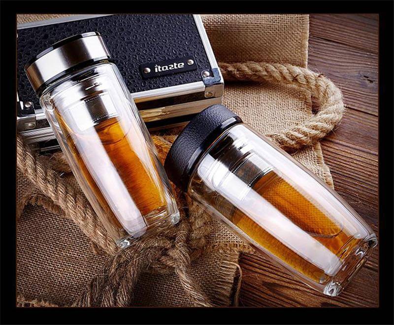 Double Insulated Glass Bottle - Image 3