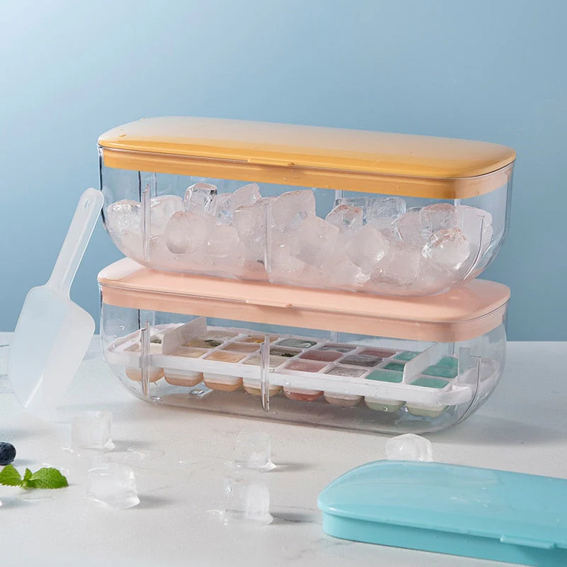 Double Layer Lazy Ice Maker Storage Box - Image 5