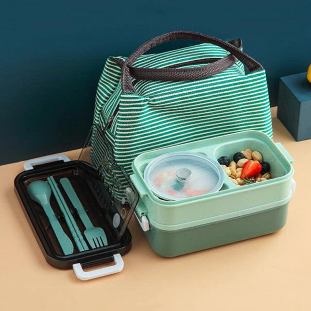 Double Layer Leak-Proof Soup Bowl Lunch Box - Image 5