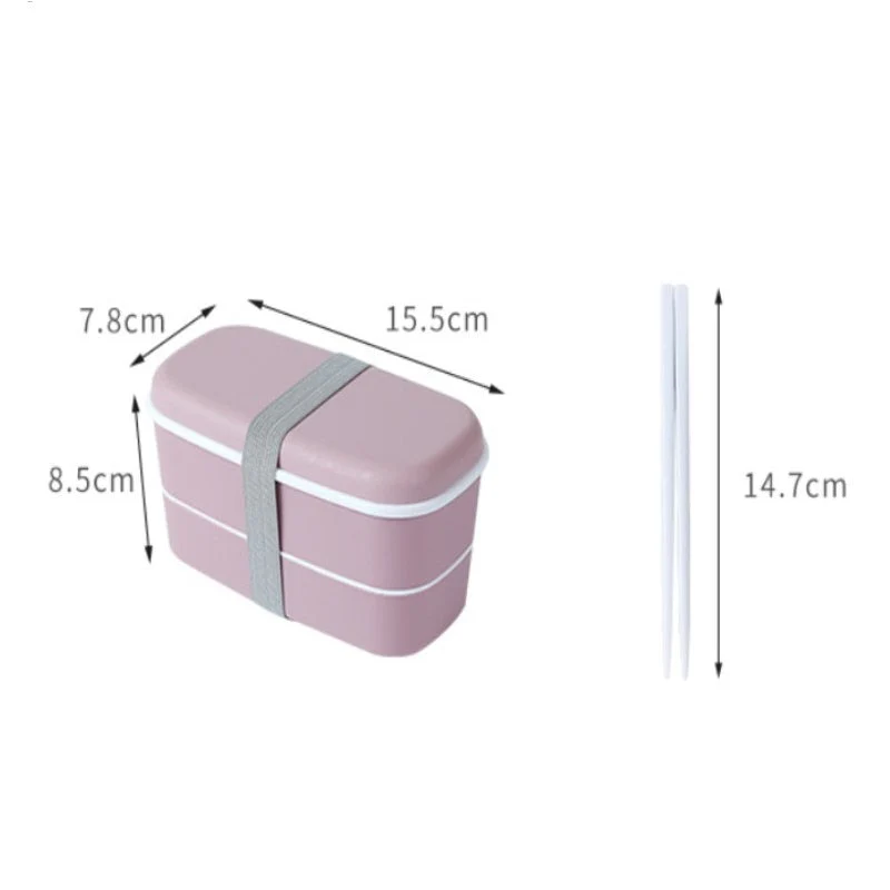 Double-Layer Metal Fresh Keeper Lunch Box - Image 5
