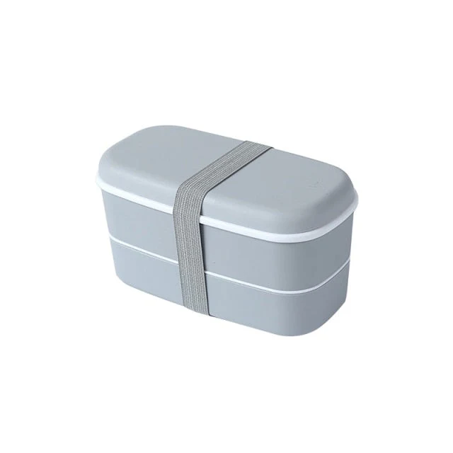 Double-Layer Metal Fresh Keeper Lunch Box - Image 9