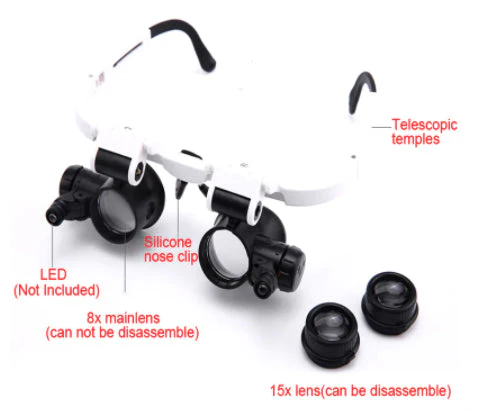 Double Magnifier Led Eye Microscope - Image 3
