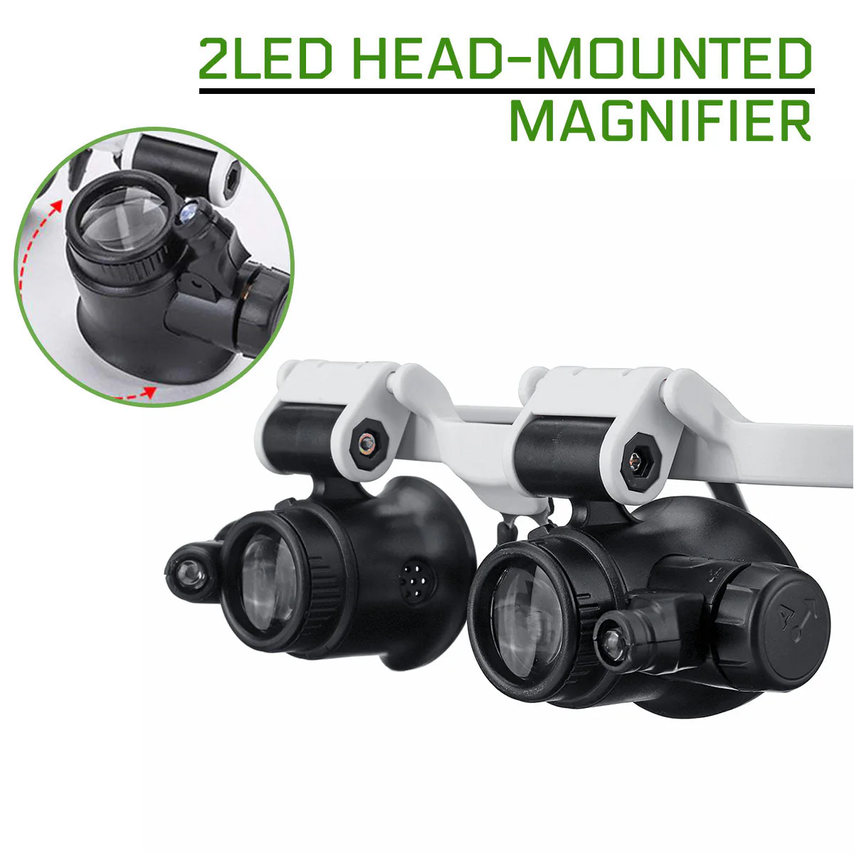 Double Magnifier Led Eye Microscope - Image 4