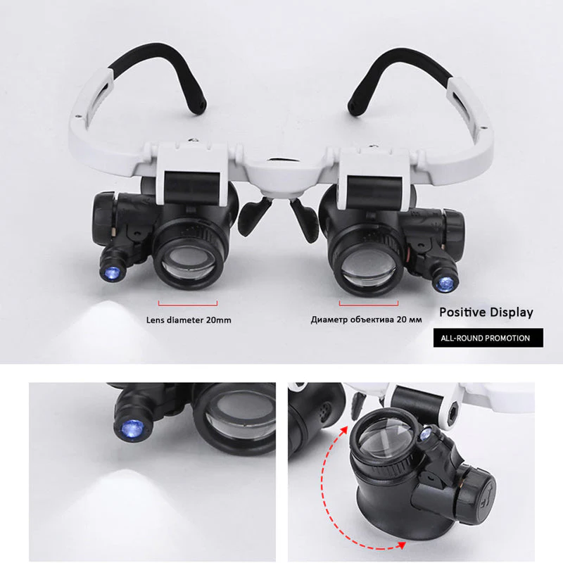 Double Magnifier Led Eye Microscope - Image 7