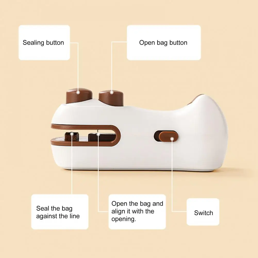 Double Power Rechargeable Magnetic Sealing & Cutter - Image 6