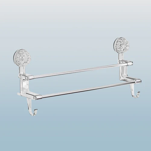 Double Rod Strong Suction Power Towel Rack - Image 10