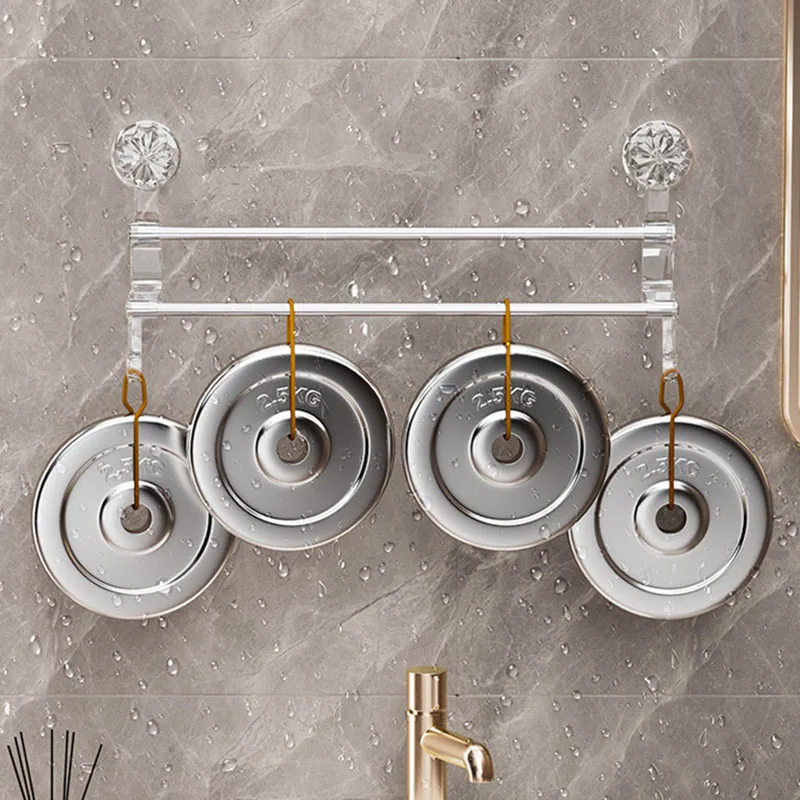 Double Rod Strong Suction Power Towel Rack - Image 11