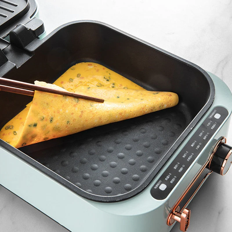 Double-sided Electric Baking Pan Cooker - Image 2