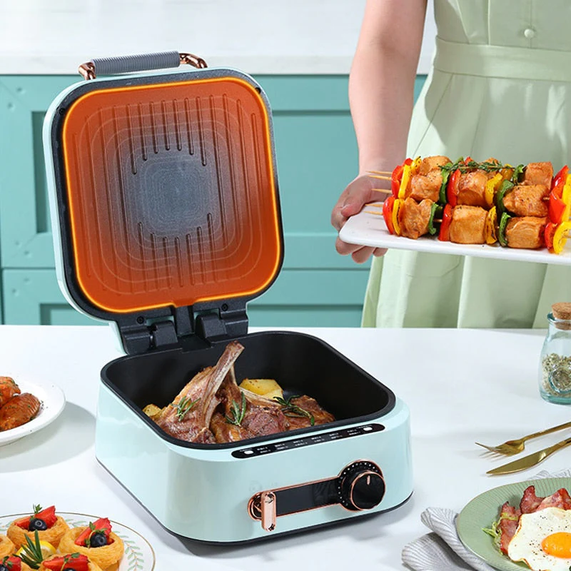 Double-sided Electric Baking Pan Cooker - Image 3