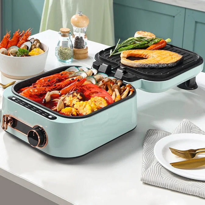 Double-sided Electric Baking Pan Cooker - Image 4