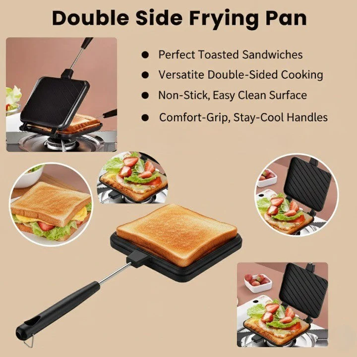 Double-Sided Non Stick Best Sandwich Toaster - Image 6
