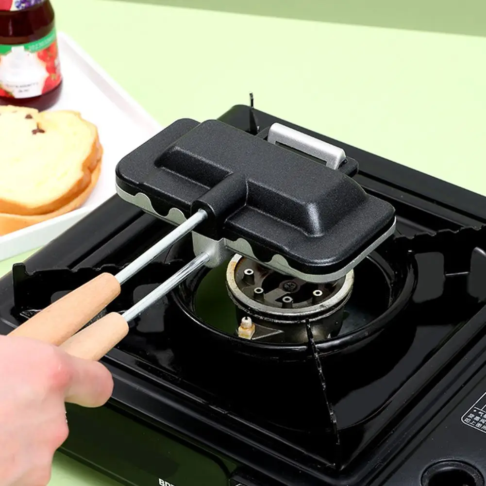 Double-Sided Quick Snack Non-Stick Sandwich Maker - Image 2