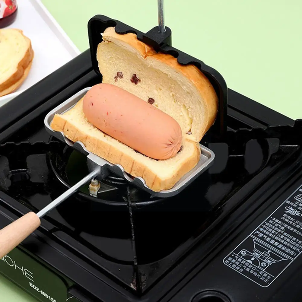 Double-Sided Quick Snack Non-Stick Sandwich Maker - Image 3