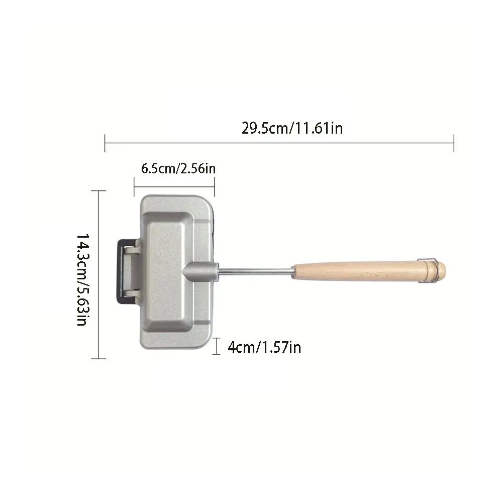 Double-Sided Quick Snack Non-Stick Sandwich Maker - Image 4
