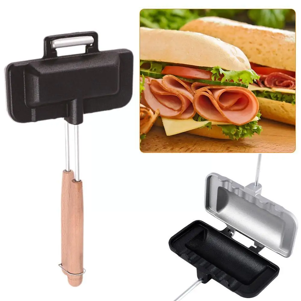 Double-Sided Quick Snack Non-Stick Sandwich Maker - Image 5