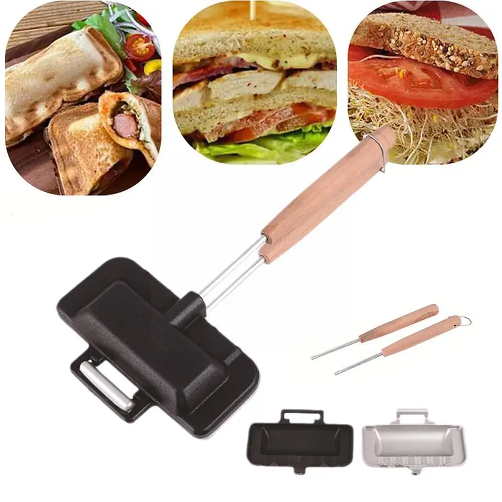 Double-Sided Quick Snack Non-Stick Sandwich Maker - Image 8