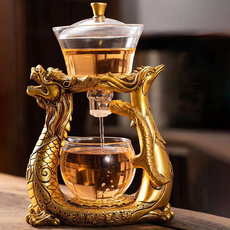 Dragon Phoenix Fully Automatic Magnetic Teapot - Image 2