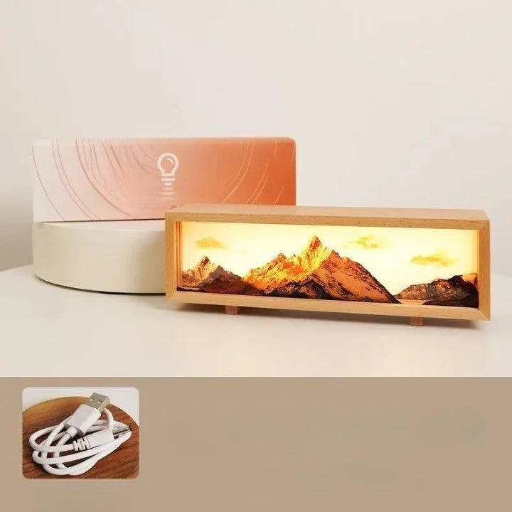 Dream Aura Interactive Desktop Artsy Canvas Lamp - Image 13