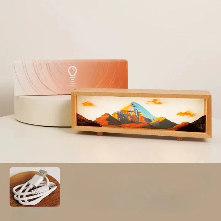 Dream Aura Interactive Desktop Artsy Canvas Lamp - Image 15