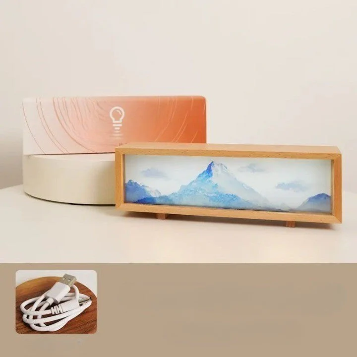Dream Aura Interactive Desktop Artsy Canvas Lamp - Image 16