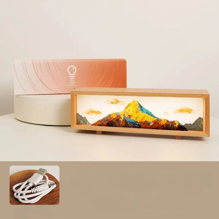 Dream Aura Interactive Desktop Artsy Canvas Lamp - Image 17