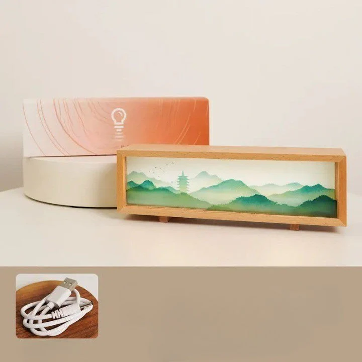 Dream Aura Interactive Desktop Artsy Canvas Lamp - Image 18