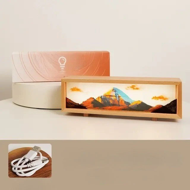 Dream Aura Interactive Desktop Artsy Canvas Lamp - Image 19