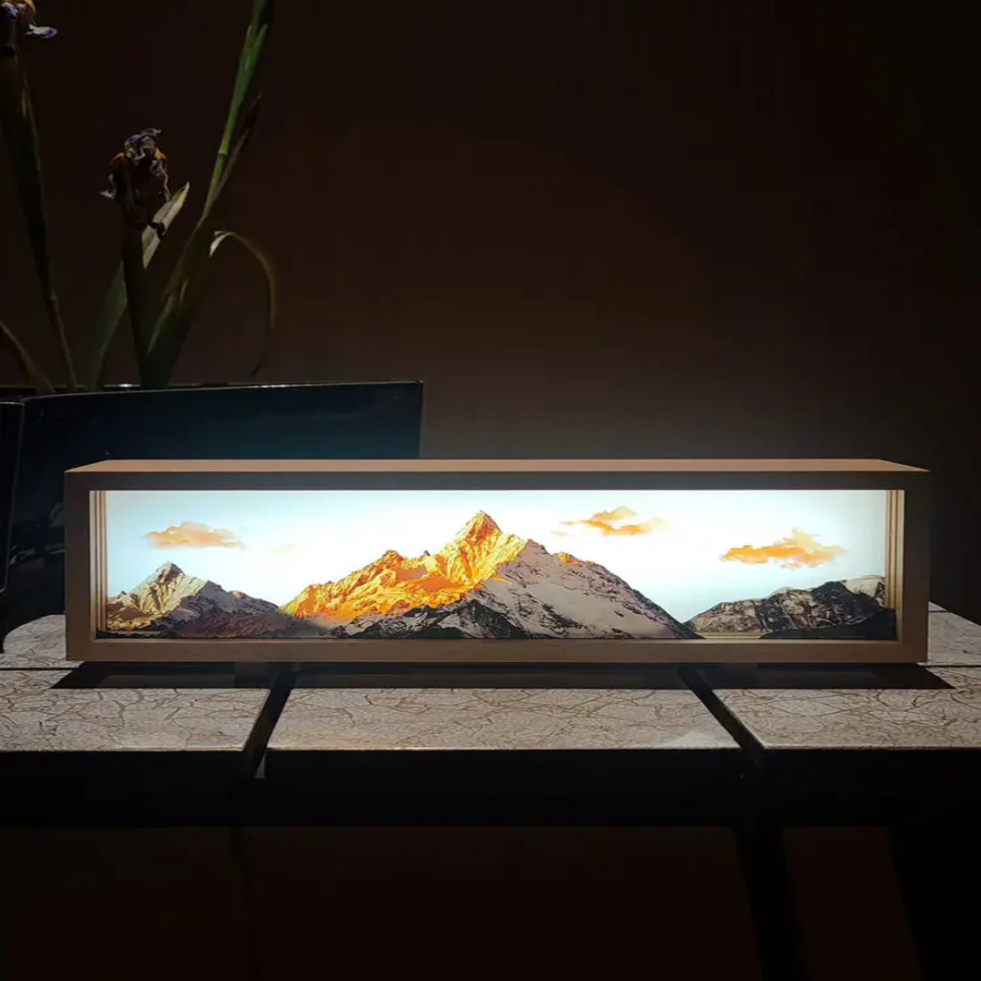 Dream Aura Interactive Desktop Artsy Canvas Lamp - Image 2