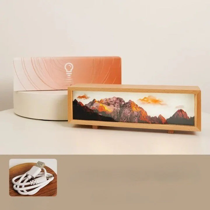 Dream Aura Interactive Desktop Artsy Canvas Lamp - Image 20