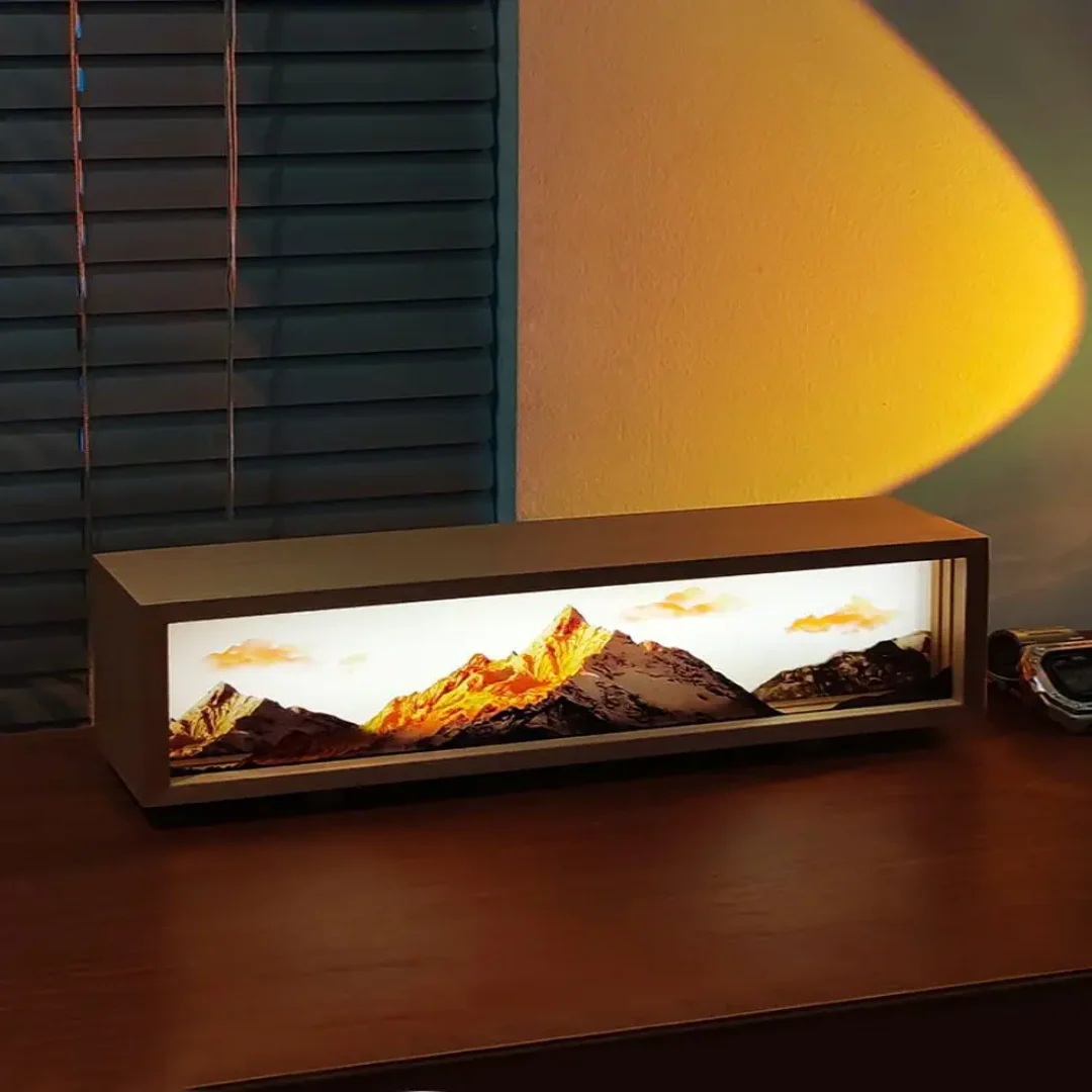 Dream Aura Interactive Desktop Artsy Canvas Lamp - Image 5