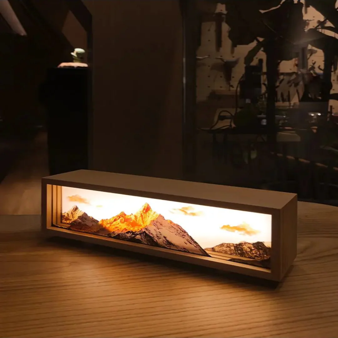 Dream Aura Interactive Desktop Artsy Canvas Lamp - Image 6
