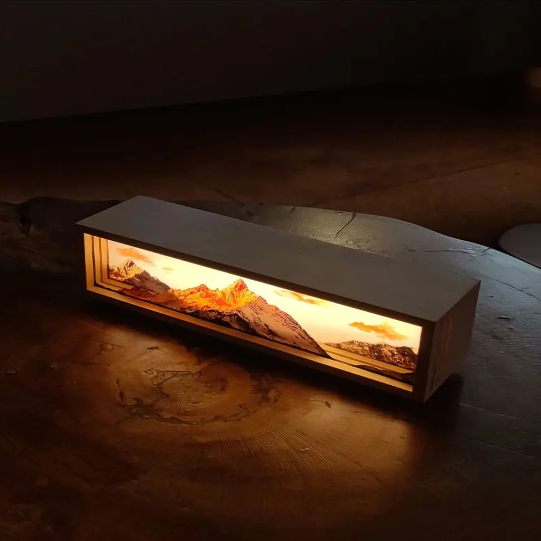 Dream Aura Interactive Desktop Artsy Canvas Lamp - Image 9