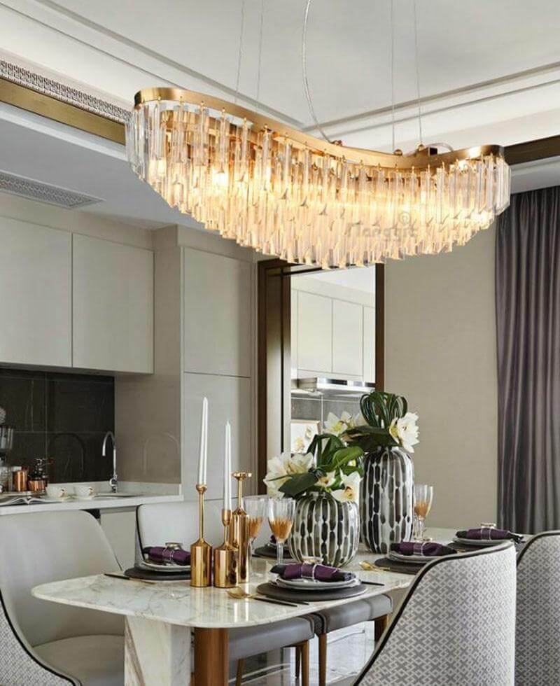 Dream Crystal Boat Modern Chandelier Lamp - Image 5