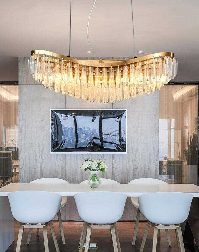 Dream Crystal Boat Modern Chandelier Lamp - Image 8