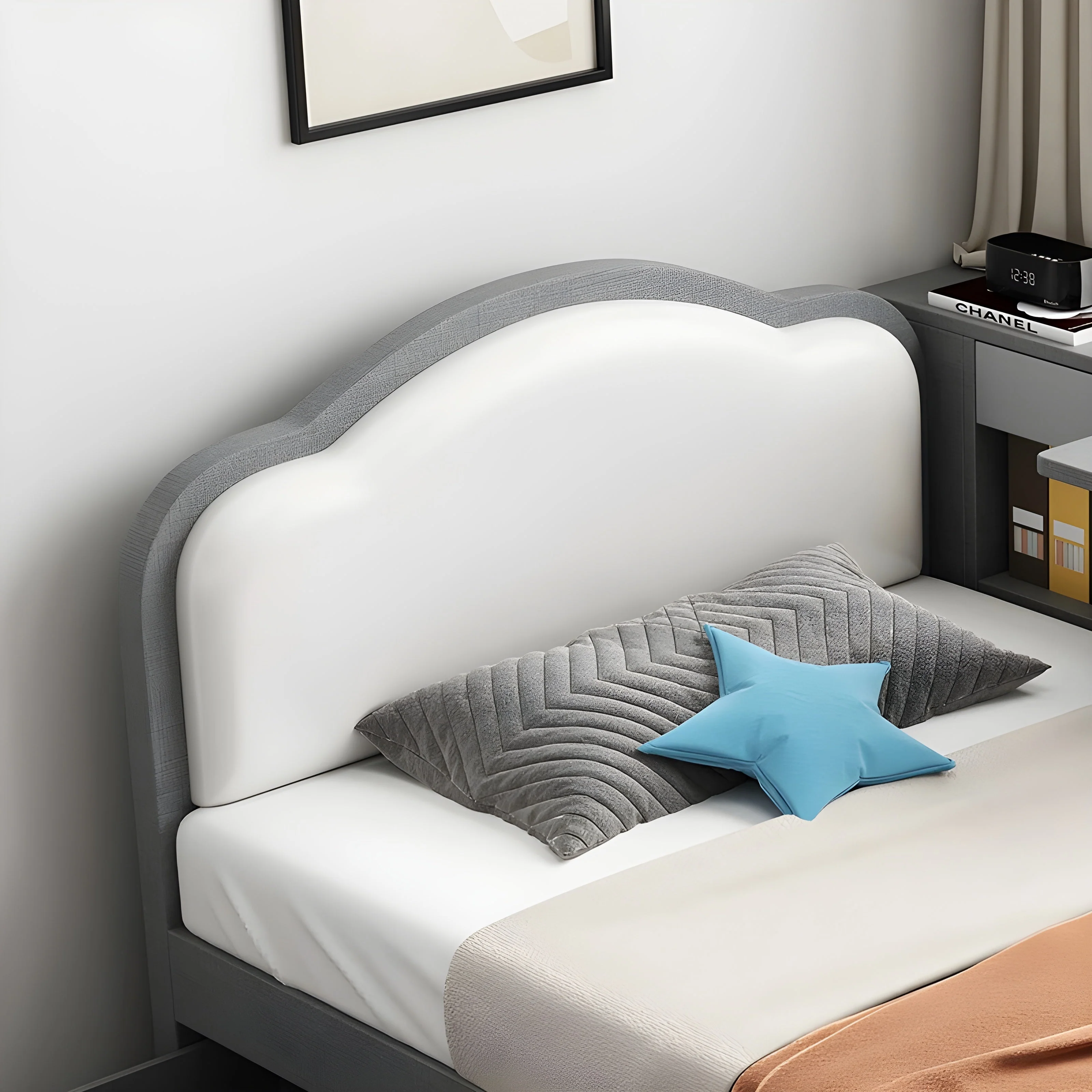 Dream House Loft Desk Storage Multifunctional Bed - Image 2