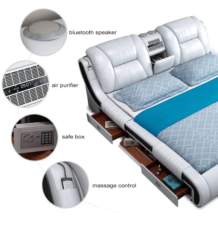 Dream Nest Nano Tech Built-in Speaker Smart Bed - Image 7
